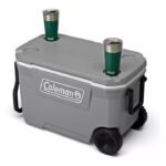 Hielera 62 qt con ruedas Gris