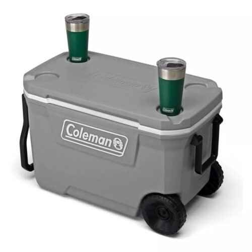 Hielera 62 qt con ruedas Gris